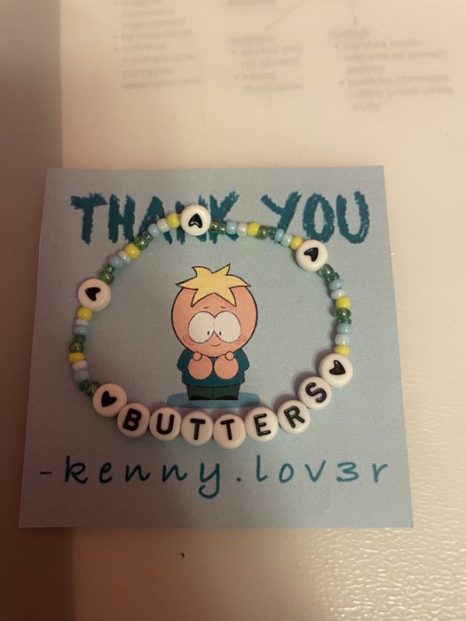 butters stotch south park bransoletka