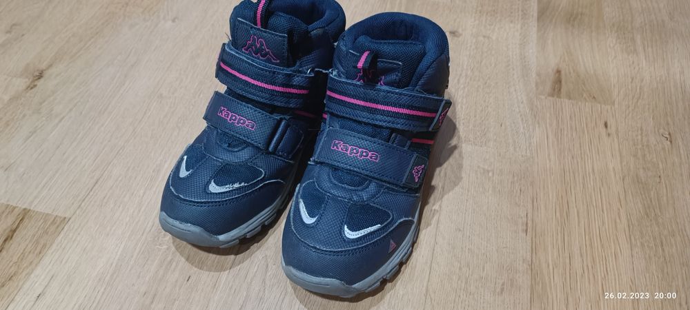 Buty zimowe dla chłopca i dziewczynki rozmiar 33