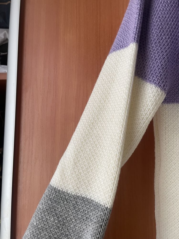 Swetr sweter pasy paski kardigan nowy uni S/M/L/XL 36/38/40/42