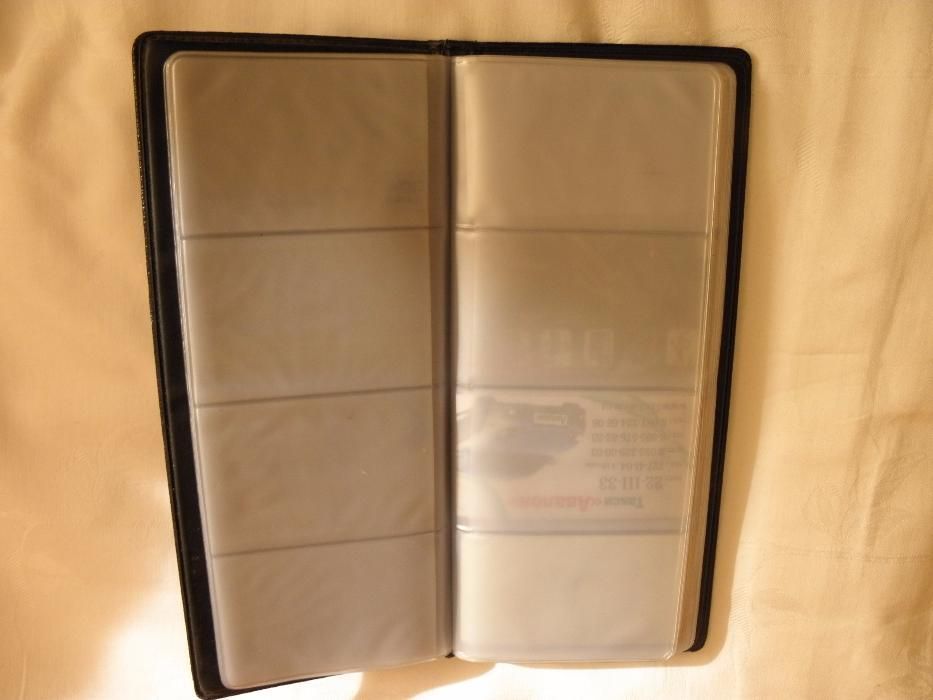 Альбом для визиток и банковских карт офисный