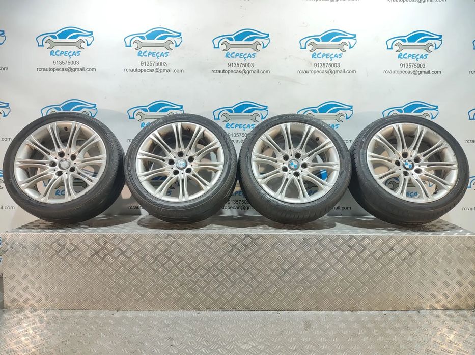 JANTES ORIGINAIS BMW SERIE 5 E60 E61 PACK M STYLE 135M 18 POLEGADAS 8J ET20 5X120