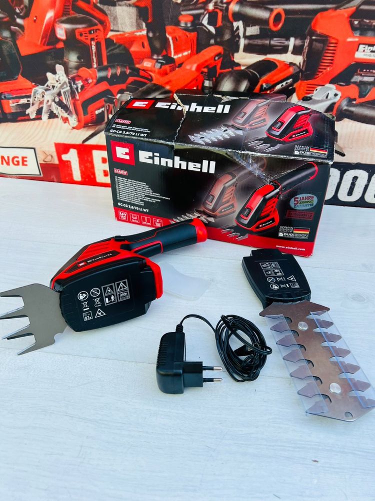 Ножиці для трави акумуляторні Einhell GC-CG 3,6/70 Li WT, 3.6В 2 Аг
