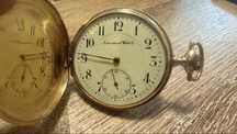 IWC Schaffhausen zloty zegarek kieszonkowy 585