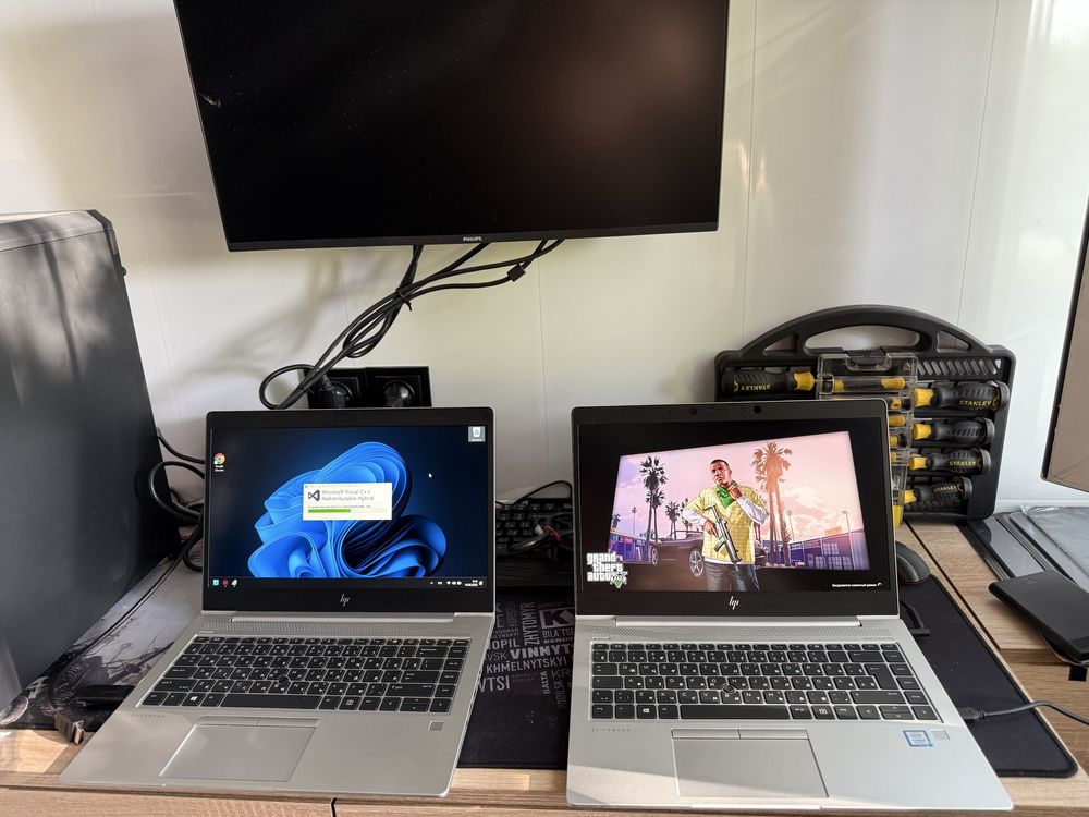 Ноутбук HP EliteBook Потужний intel i5 ddr4 16gb m2 256 HD 620 video