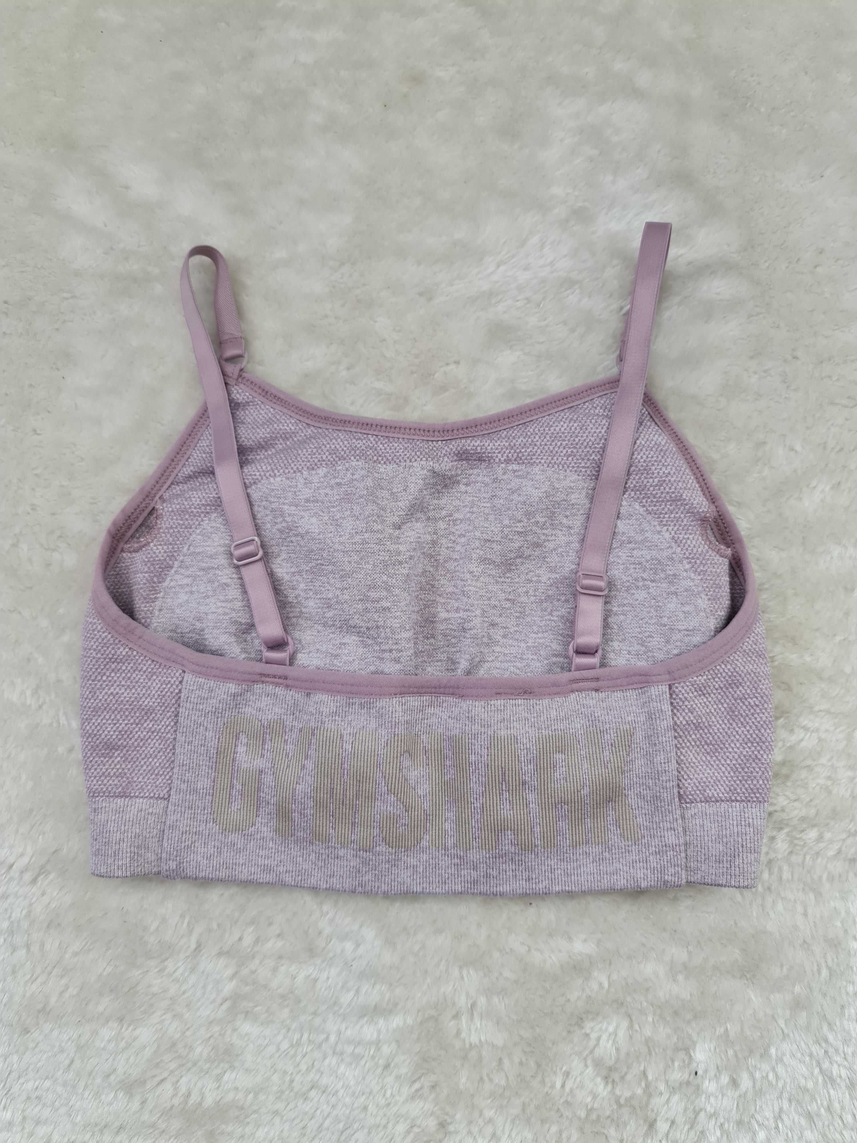 Koszulka Crop Top Gymshark Biustonosz , Stanik Sportowy Rozmiar S