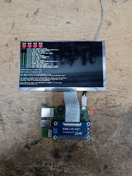 Дисплей JHD-B150LA7001-21C 7’’ для Raspberry Pi та інших проєктів