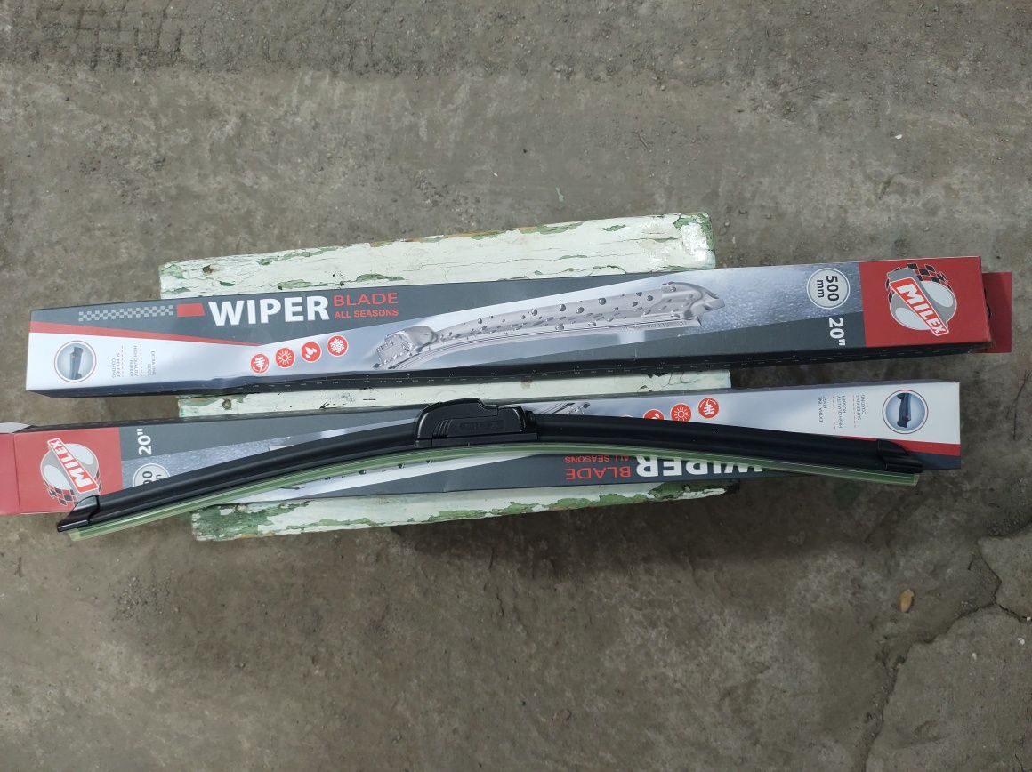 Щётка стеклоочистителя бескаркасная wiper blade 500 мм. 2шт.