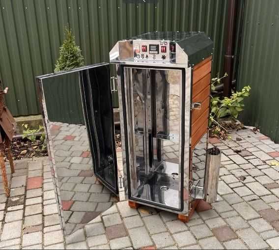 ВИРОБНИК! Коптильня 3 в 1 холодного та гарячого копчення(8/15/25/60кг)