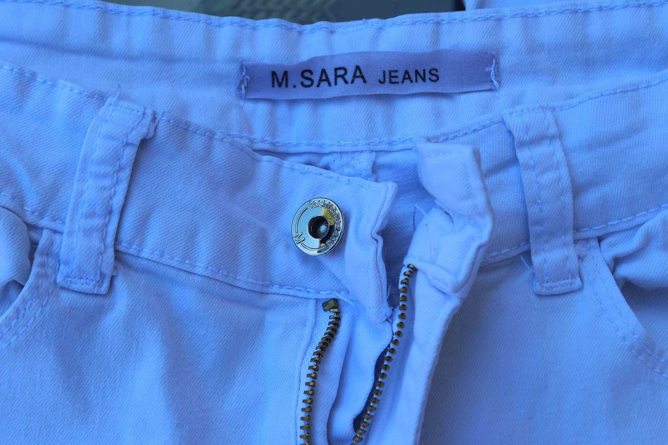 Modne spodnie M.Sara Jeans bawełniane