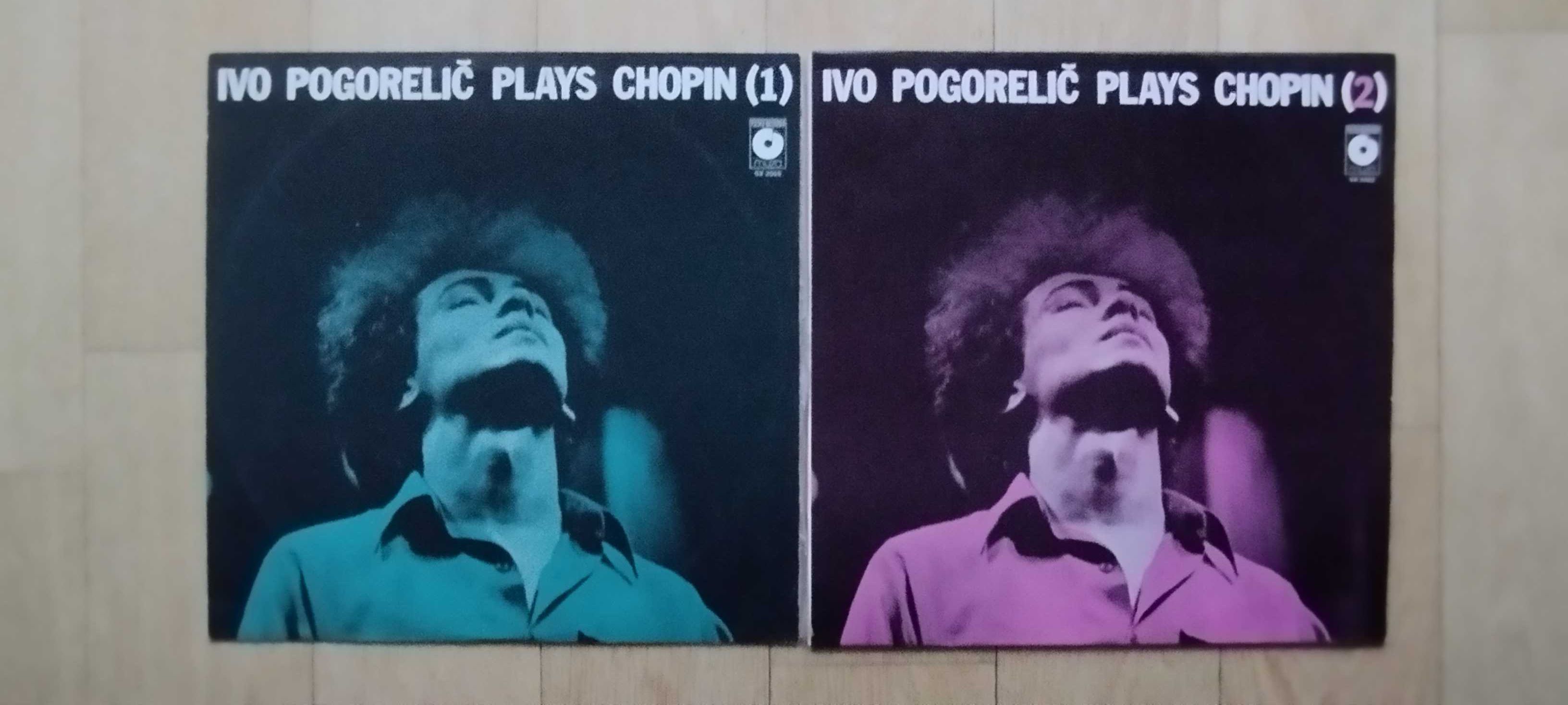Ivo Pogorelic plays Chopin 2 płyty winylowe 1980 rok