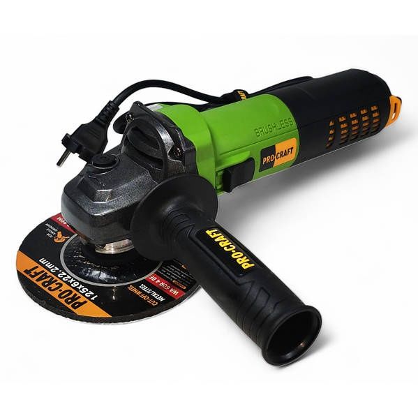 Болгарка Прокрафт 125 Бесщеточная Плавный Пуск Германия Новая