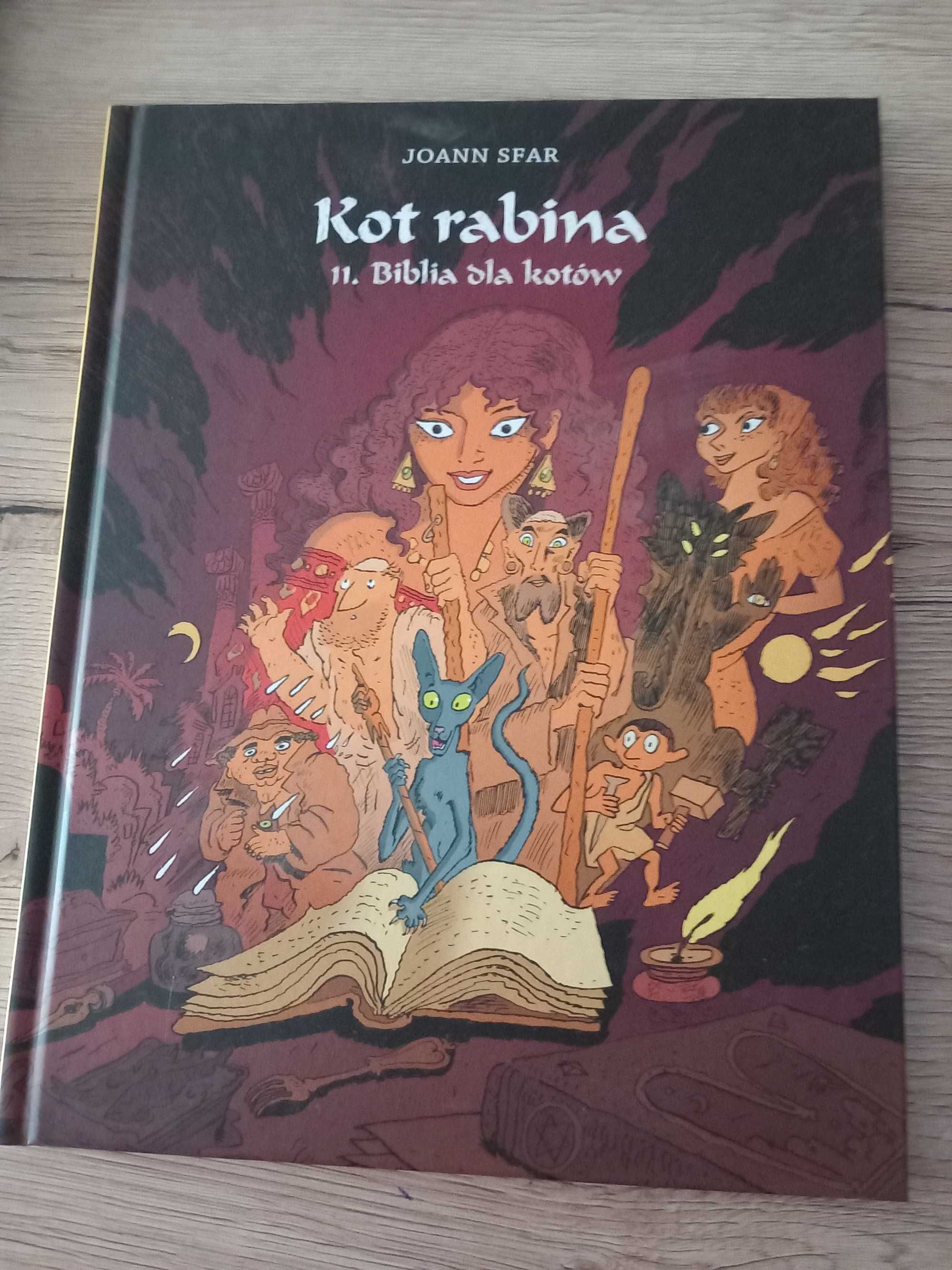 Kot Rabina 11 Biblia dla kotów Joann Sfar