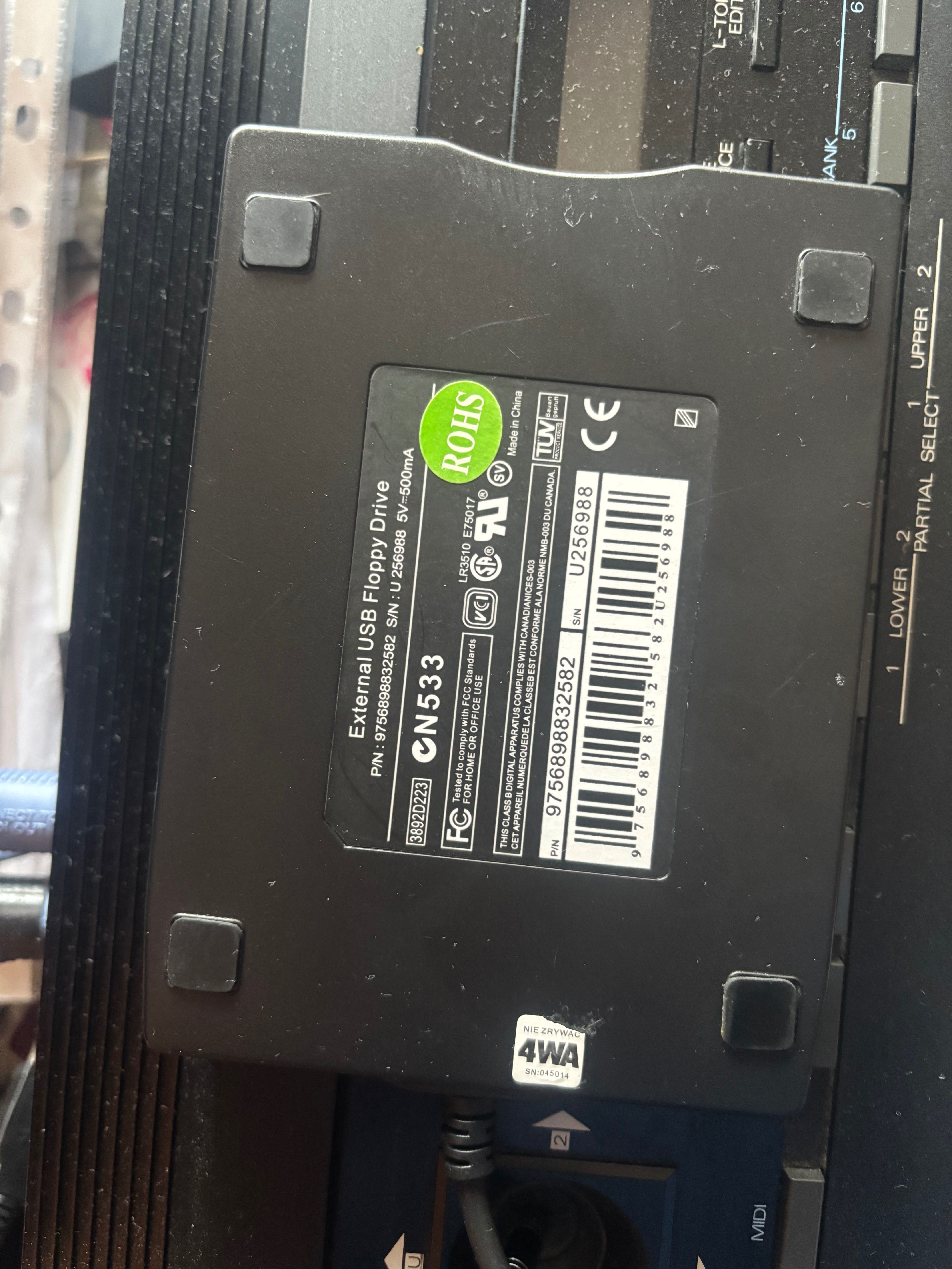 External USB Floppy Drive