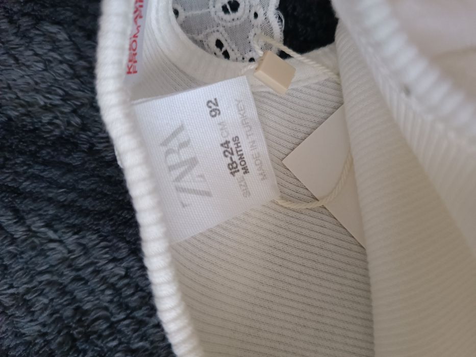 Nowe body dziecięce zara