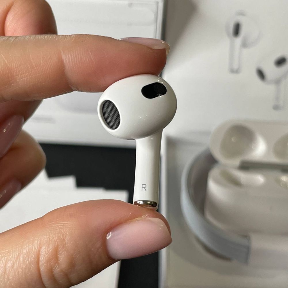 АКЦІЯ-30% Навушники AirPods 3 підтримують бездротову зарядку! Аірпоц