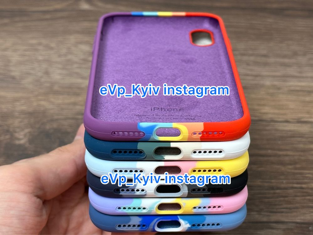 Чохол IPhone X XS / XS Max Rainbow чехол айфон