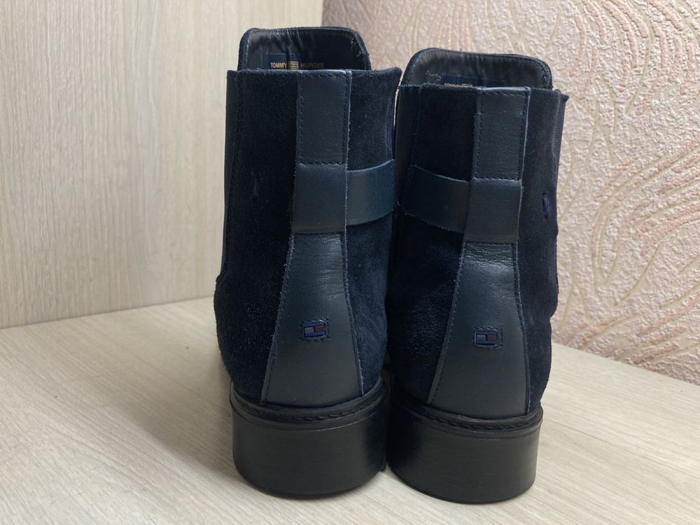 Кожаные деми ботинки Tommy Hilfiger.