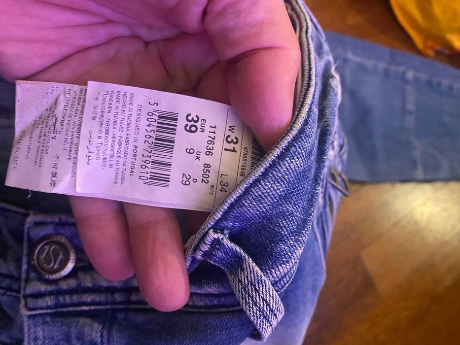 Calça de Ganga Salsa 1ST Level Em Bom estado