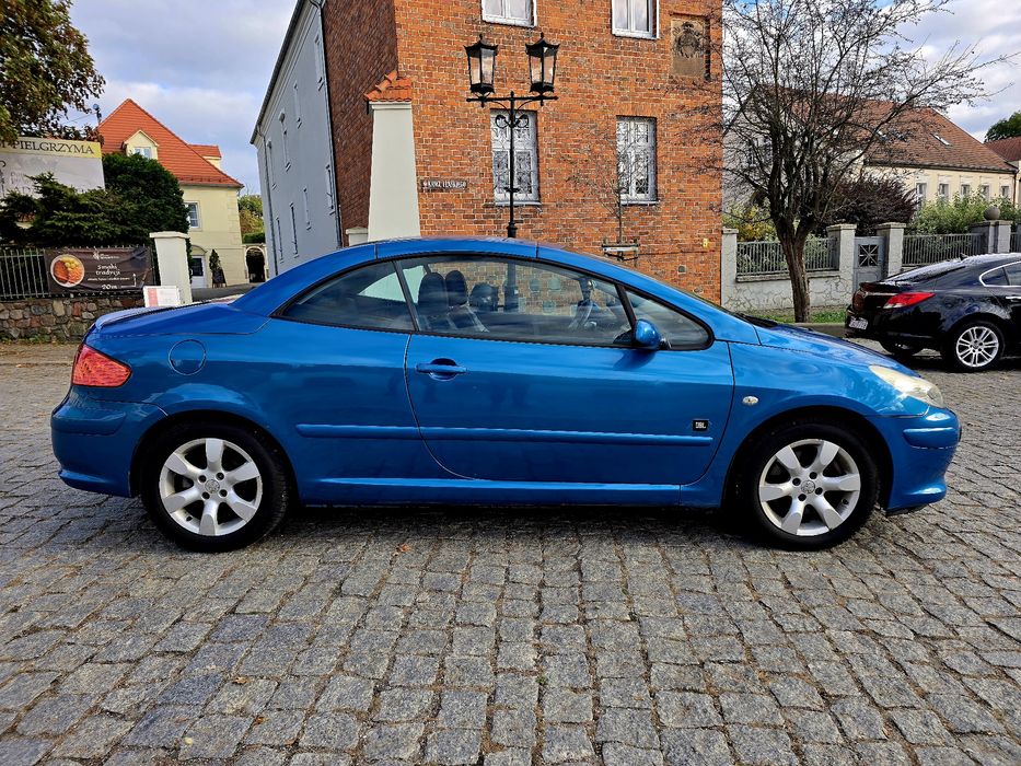 Zamiana Peugeot 307CC SkoryXenonKlimatronicAlufelgiParktronicKlimaAlu!