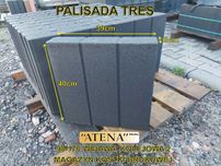 Palisada GRAFIT 40cm obrzeże grafitowe ogrodowe kostka brukowa