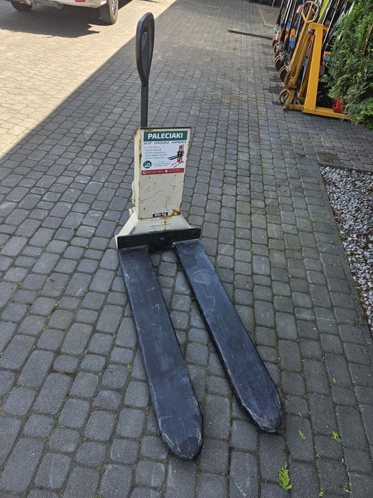 Wózek paletowy z waga paleciak wagowy paleciaki wagowy dokładność