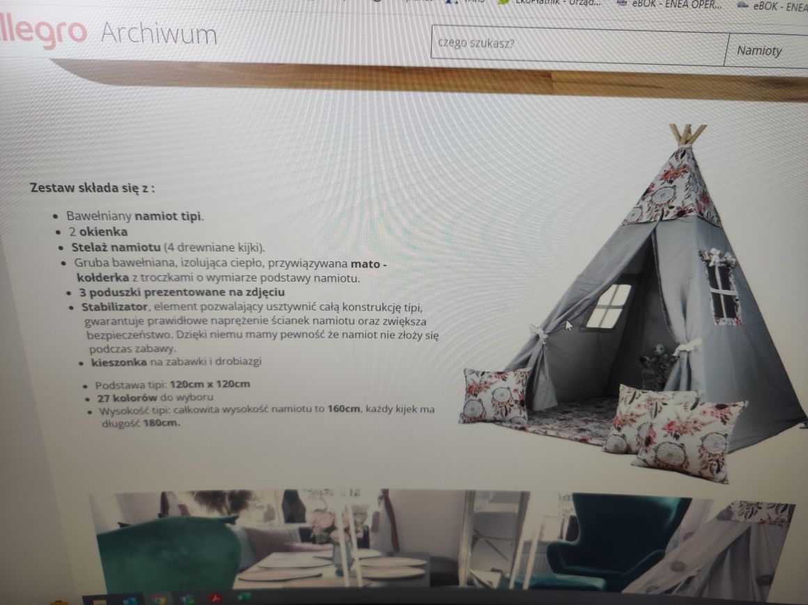 Namiot tipi wigwam