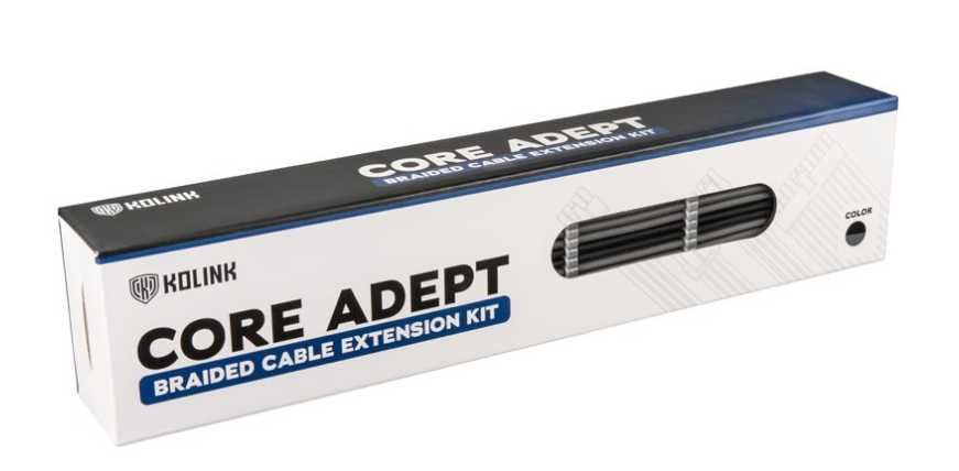 Zestaw przewodów Kolink Core Adept Braided Cable Extension Kit