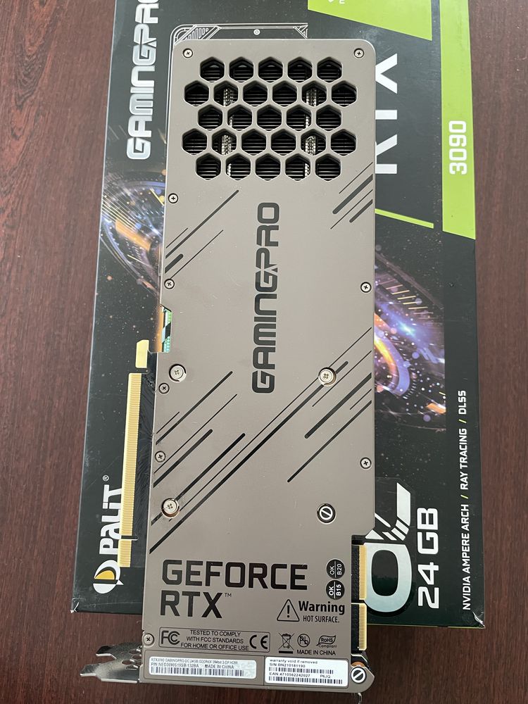 Продам видеокарту GEFORCE RTX 3090, 24 GB