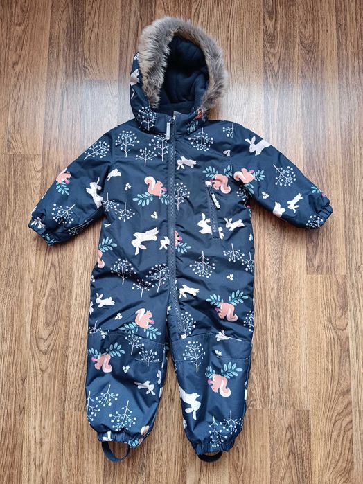 Зимовий комбінезон hm для дівчинки