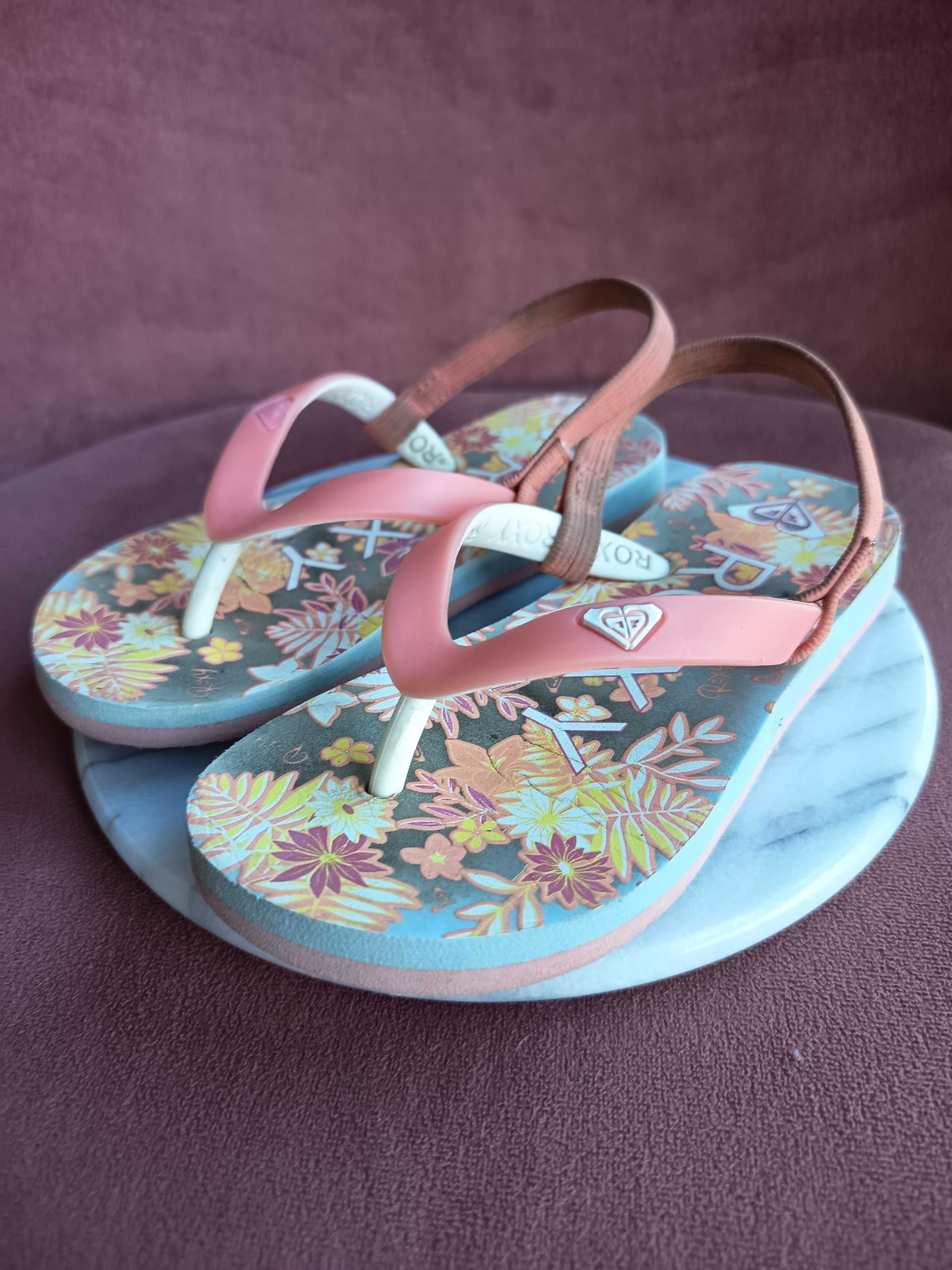 Roxy sandały japonki 9/10 UK r. 25/26
