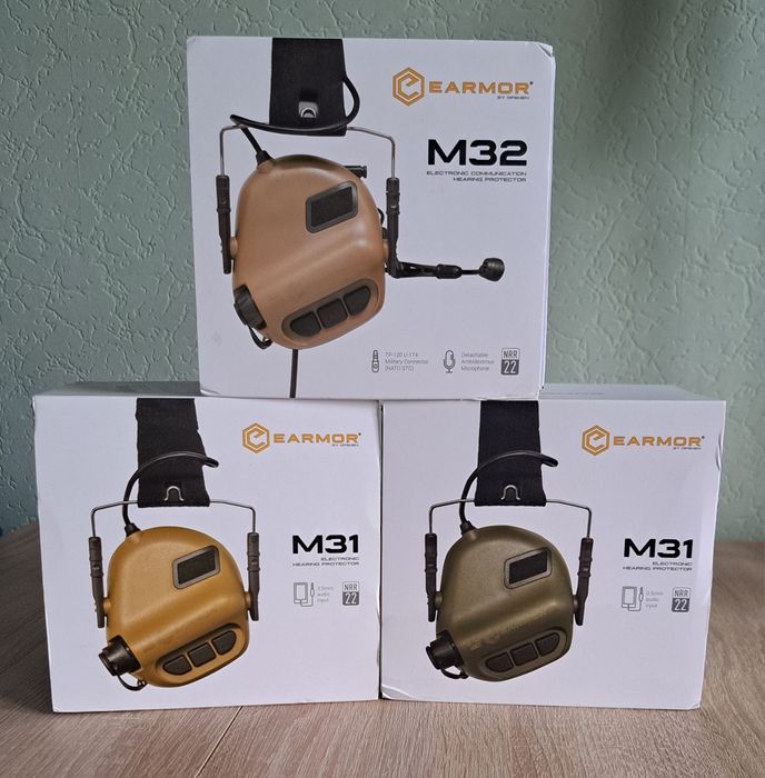 Активні навушники для стрільби Earmor М31