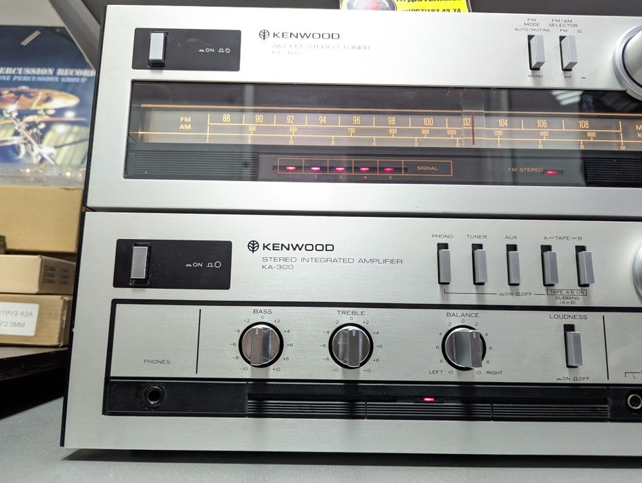 Стерео усилитель Kenwood KA-300.  JAPAN