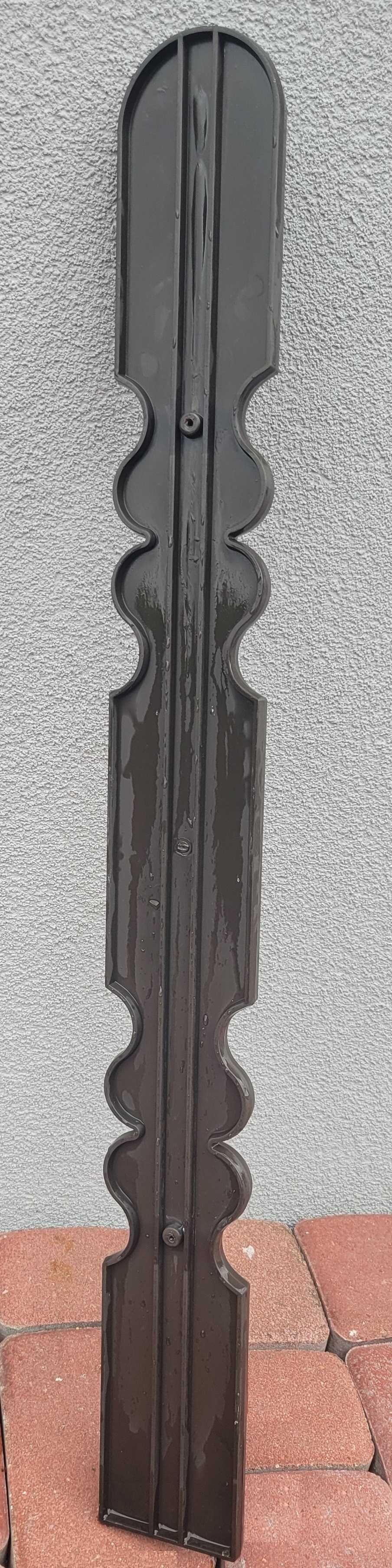 Balustrady Palisadowe Płotki Ozdobne Solidne Trwałe Tworzywo na 24mb