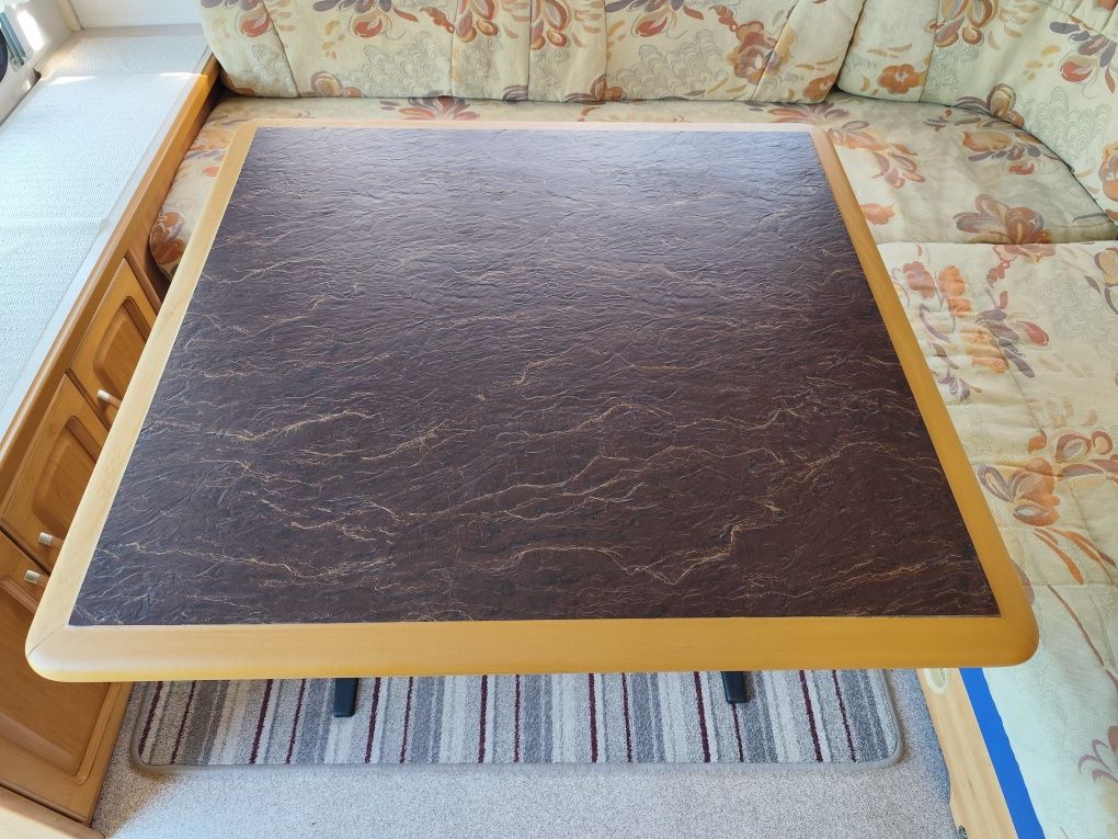 Stół składany do przyczepy kempingowej 70/35 cm