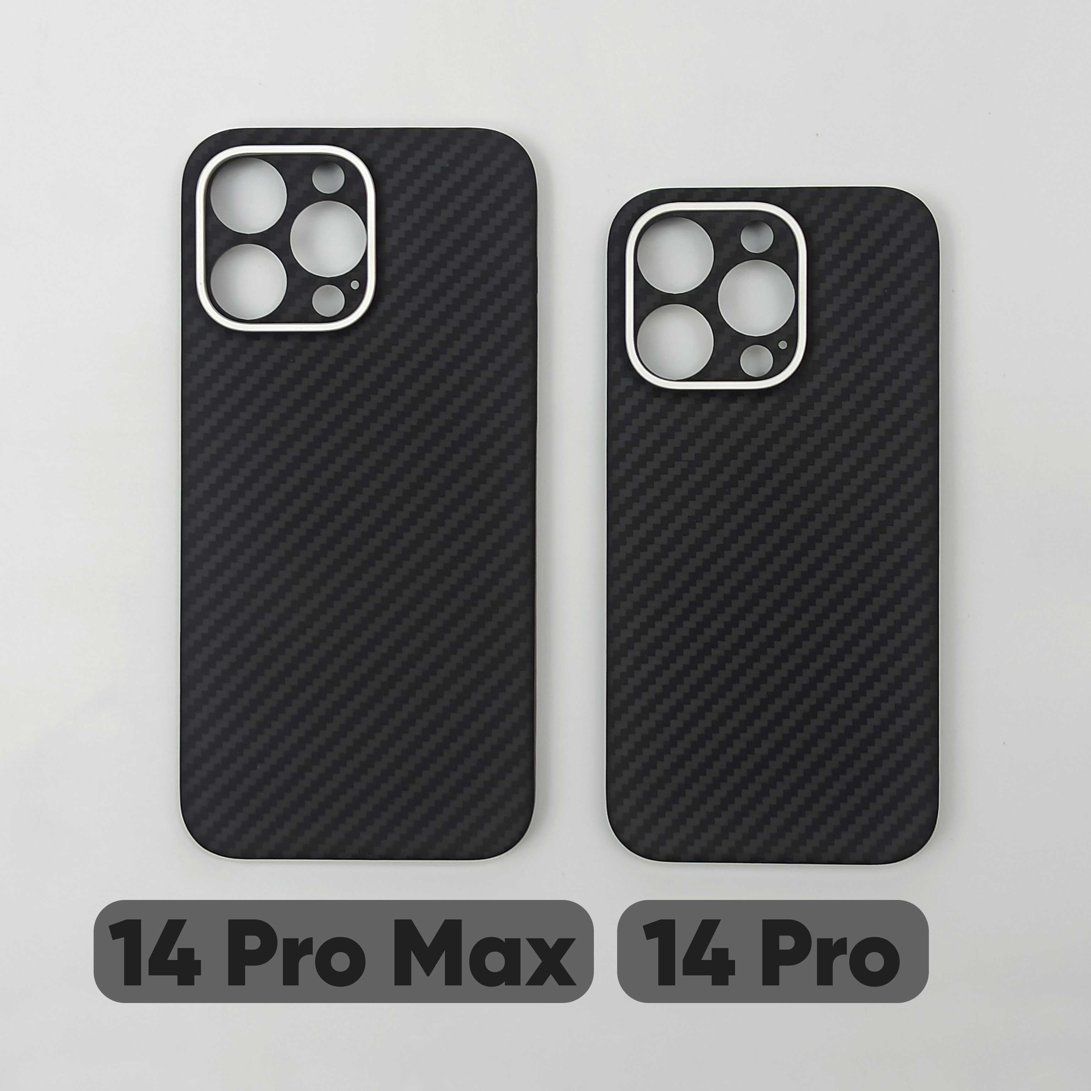 Карбоновый чехол iPhone 14 Pro Camera Protection