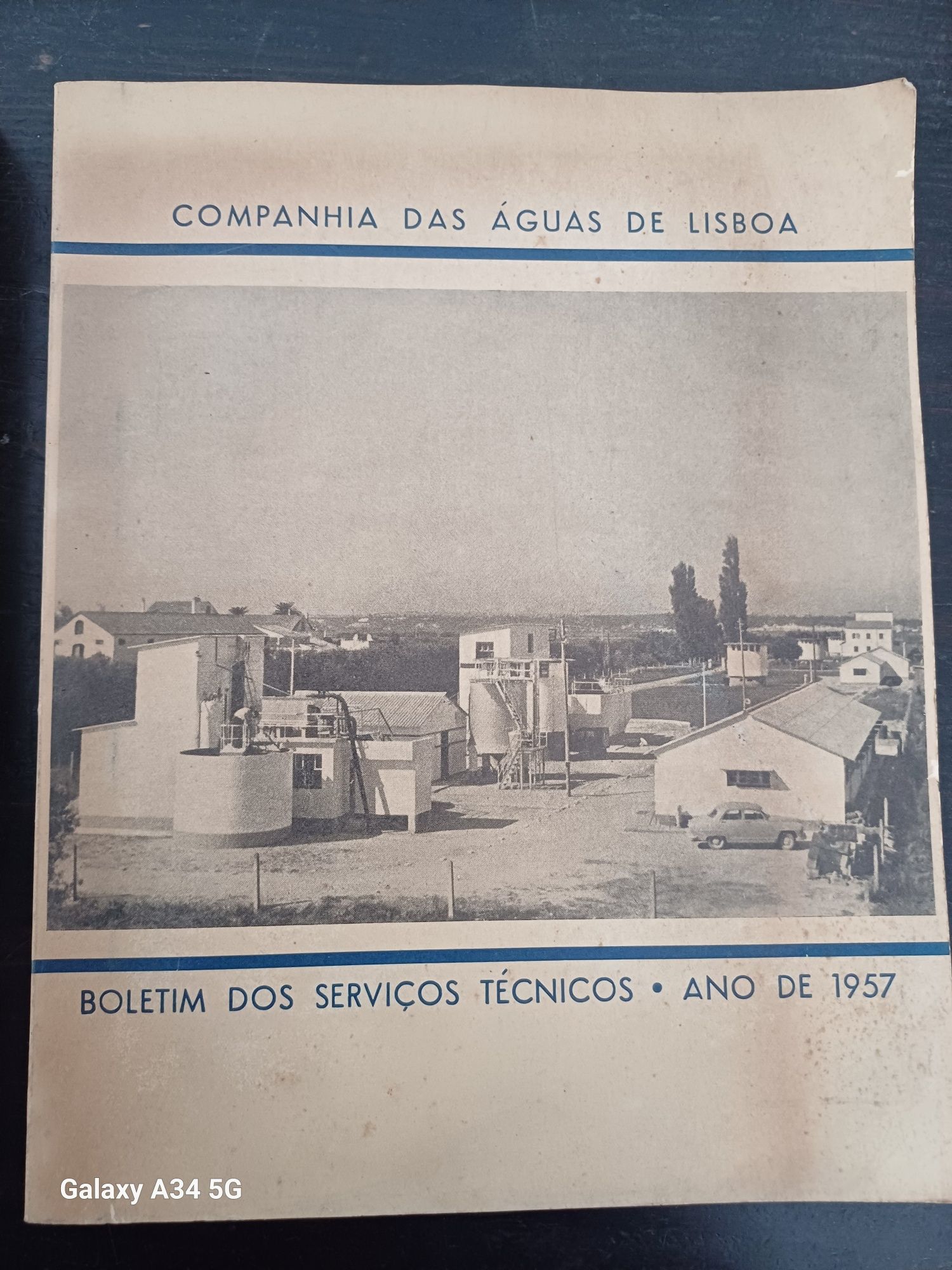 Boletim dos Serviços Técnicos, de 1957 - Companhia das Águas de Lisboa