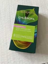 Soraya Chlorofil NOWE złuszczające krople zwężające pory serum AHA