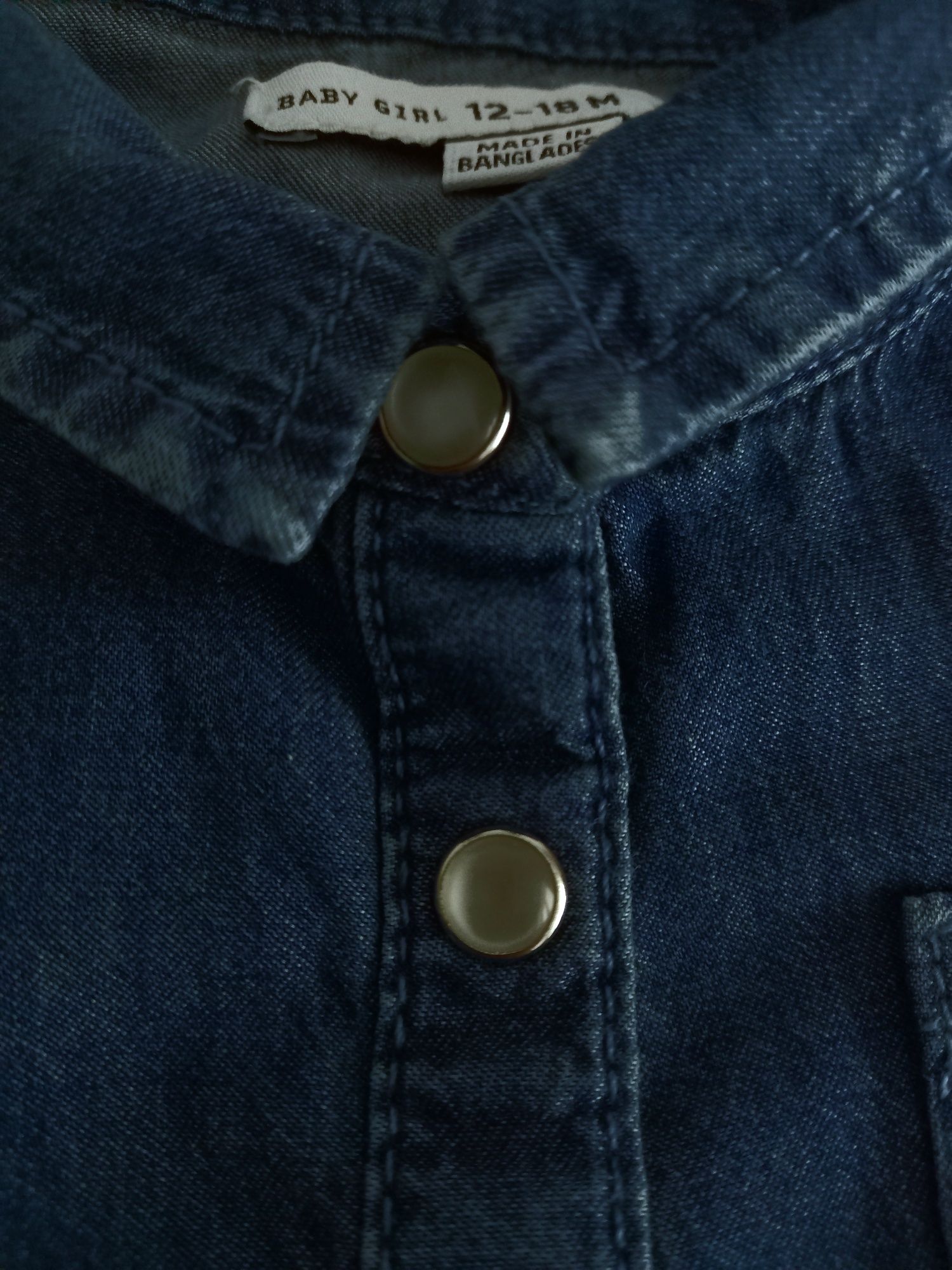 Сорочка, рубашка джинсова Denim Co 12-18 міс., р.86