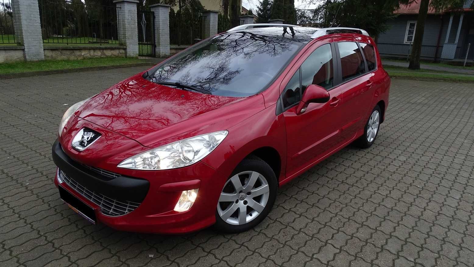 PEUGEOT 308 SW 1,6 BENZYNA,klima,szyberdach,elektryka,abs,autoalarm