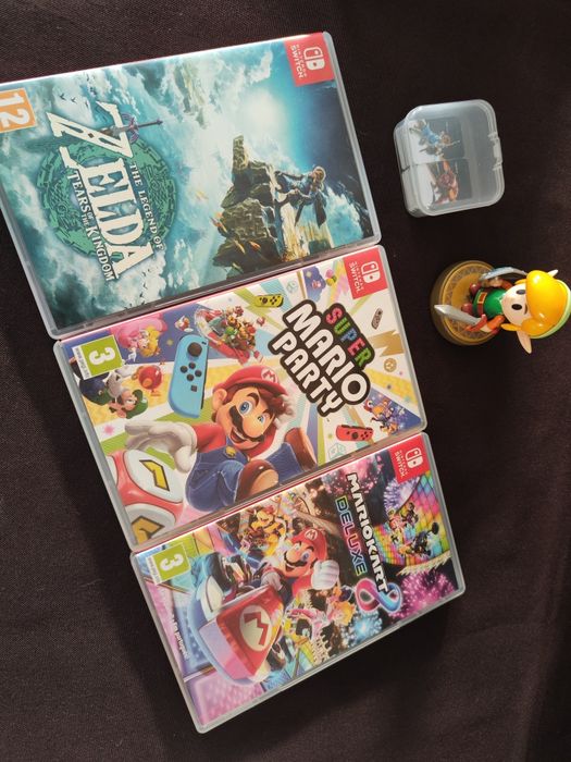 Nintendo Switch + Acessórios + Jogos