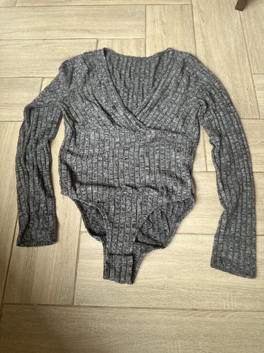 Боді в рубчик від Shein лонгслів кофта