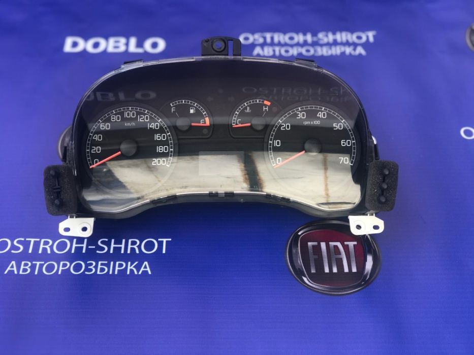 Щиток панель приборов приборка спидометр Fiat Doblo Фиат Добло 00-15