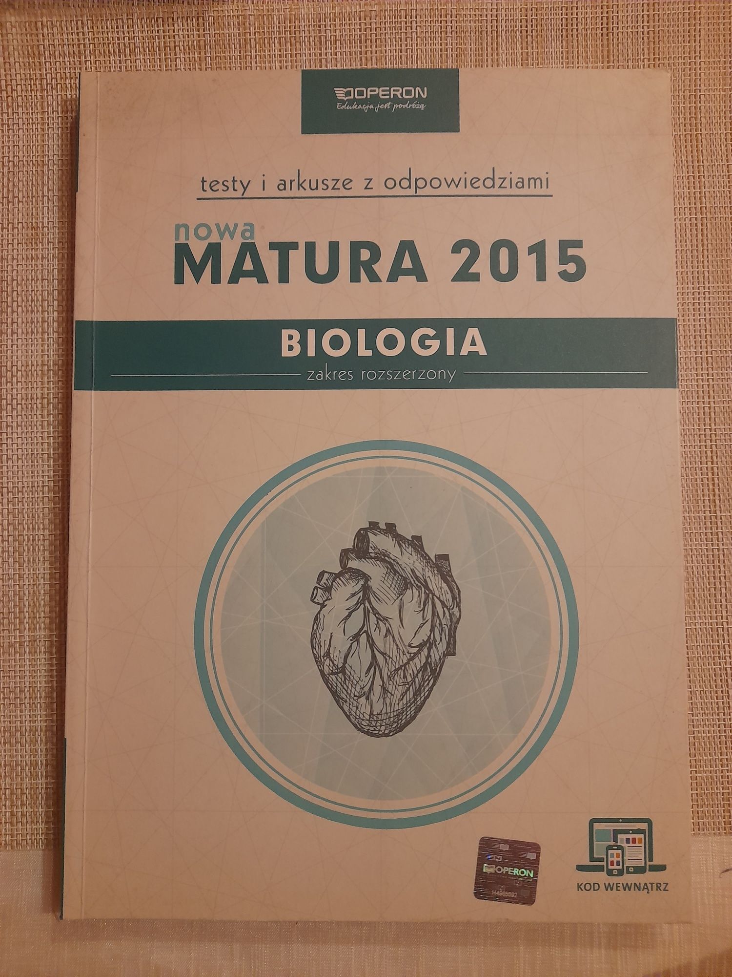 Biologia Matura - testy i arkusze zakres rozszerzony Operon