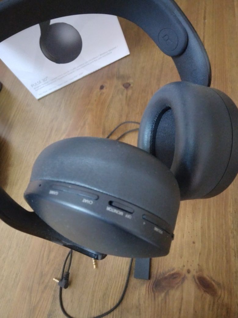 Auscultadores Sony PULSE 3D Midnight Black – Wireless | Como Novos!