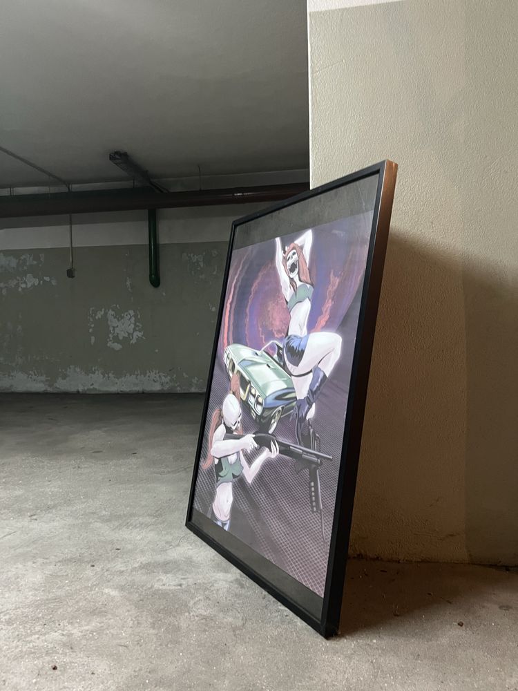 Quadro com ilustracao original