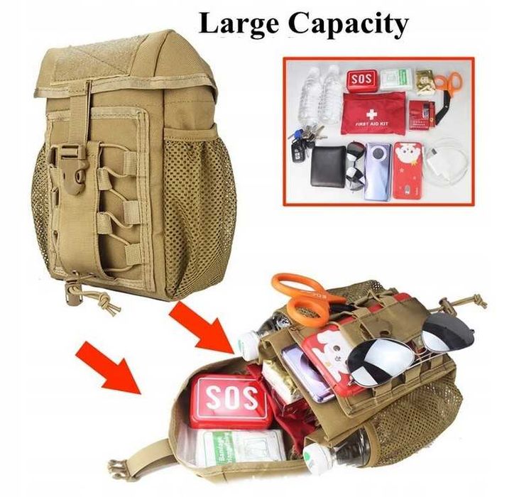 worek zrzutowy trzy kolory