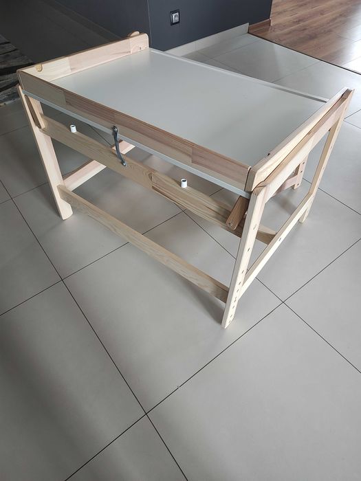Biurko IKEA FLISAT + ławka