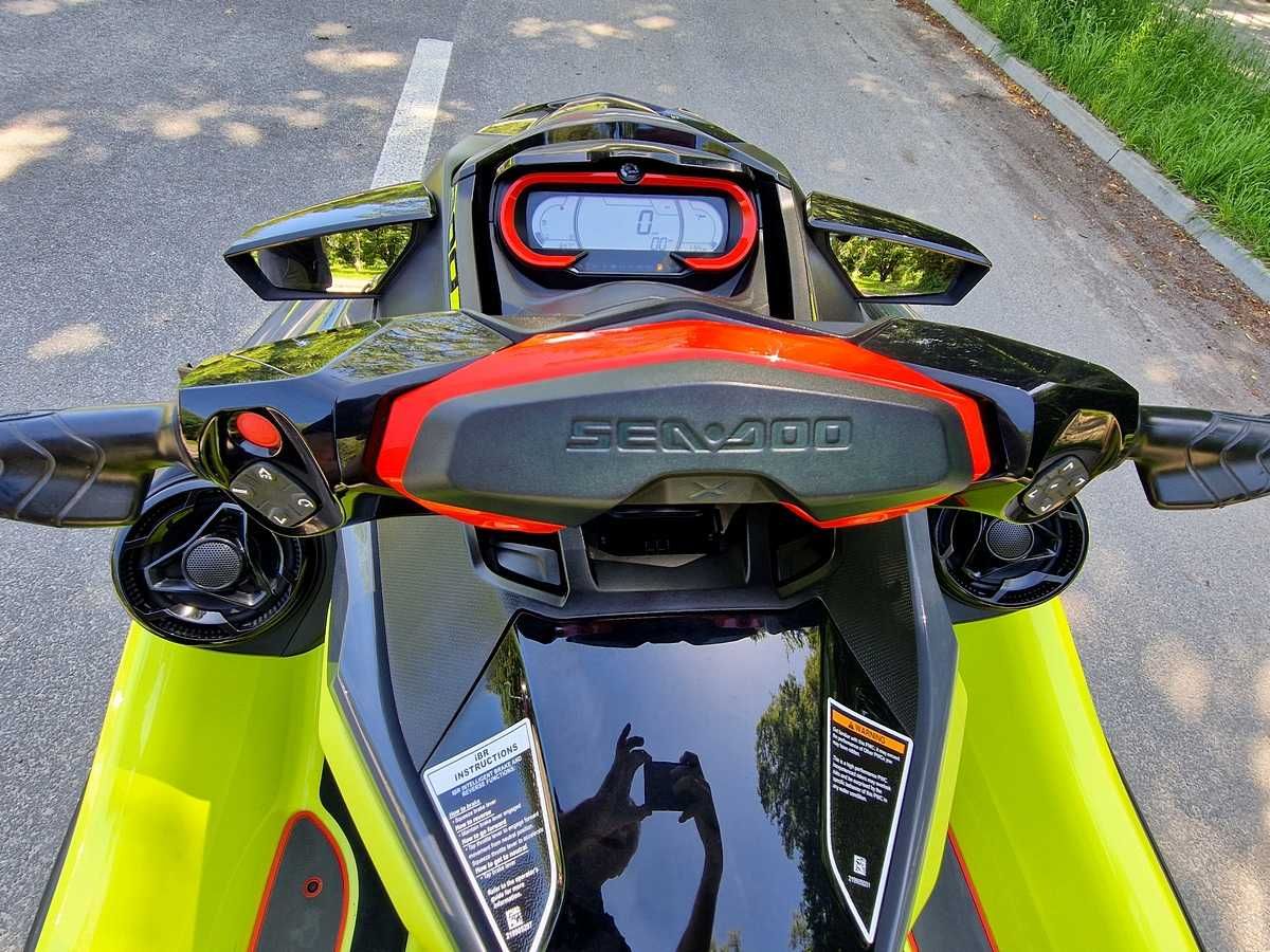 Seadoo RXT-X RS 300 Salon PL Audio Pokrowiec Yellow Super STAN 65h !