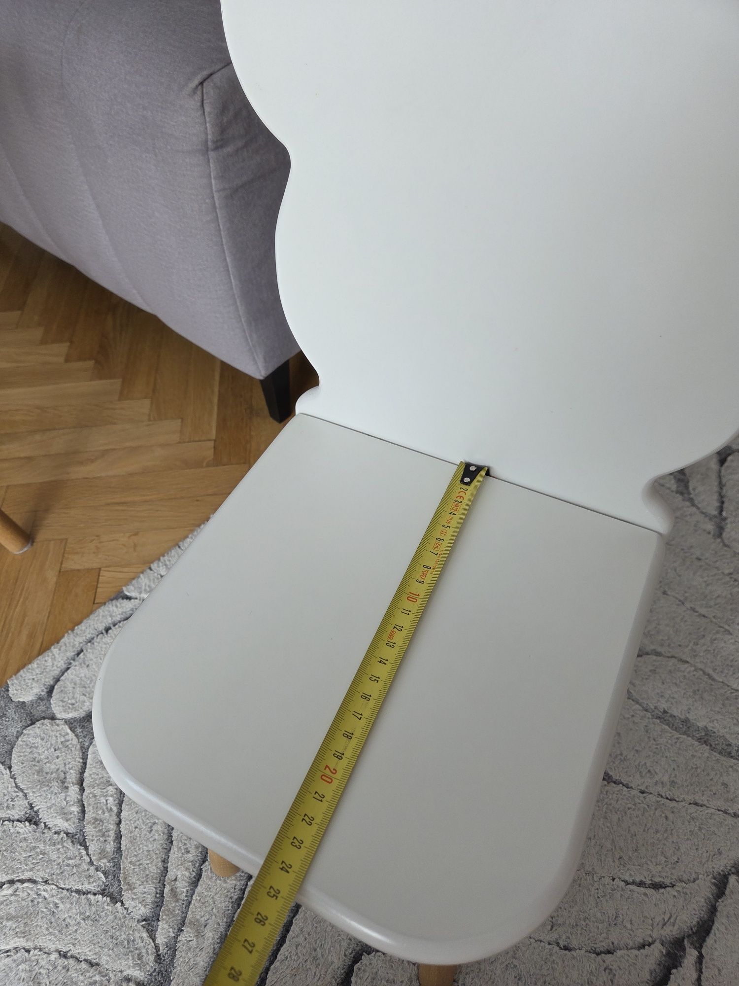 Drewniany komplet stół + krzesełko miś dla dzieci