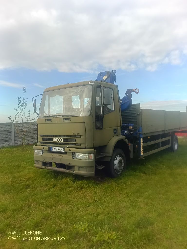 Iveco Cargo Żuraw Hiab 100 HDS specjalny pomoc drogowa